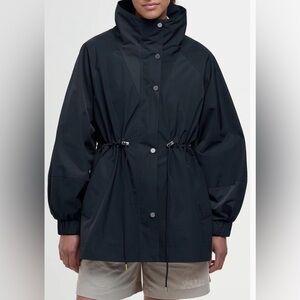 Barbour SuriShowerproof Jacket Black Size 12